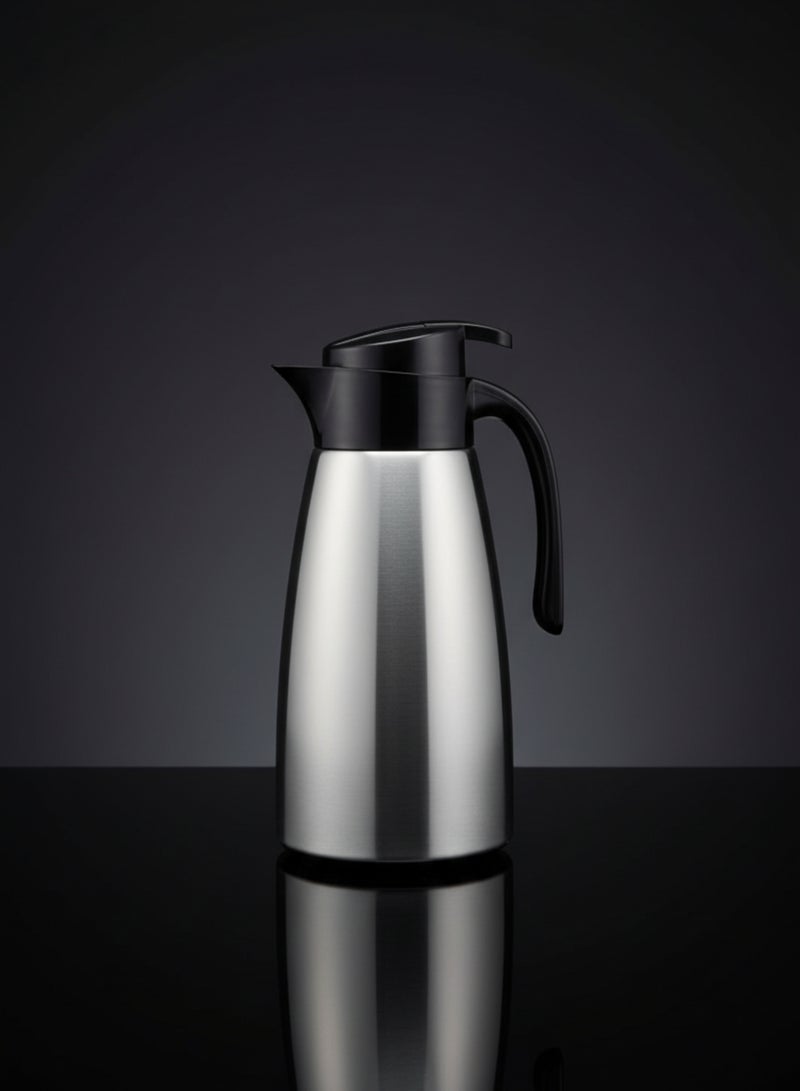 باصرة ترمس قهوه و شاي حجر حراري – حافظ حرارة طويل الأمد بثلاث مقاسات (1 لتر / 1.3 لتر / 1.9 لتر) – تصميم أنيق بغطاء محكم ومقبض مريح مثالي للمجالس والضيافة – قهوة سعودية - Image 5