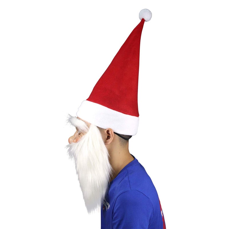 MOLEZU Santa Claus latex Mask Christmas Costume Adult Party Cosplay full head Masks - Image 4