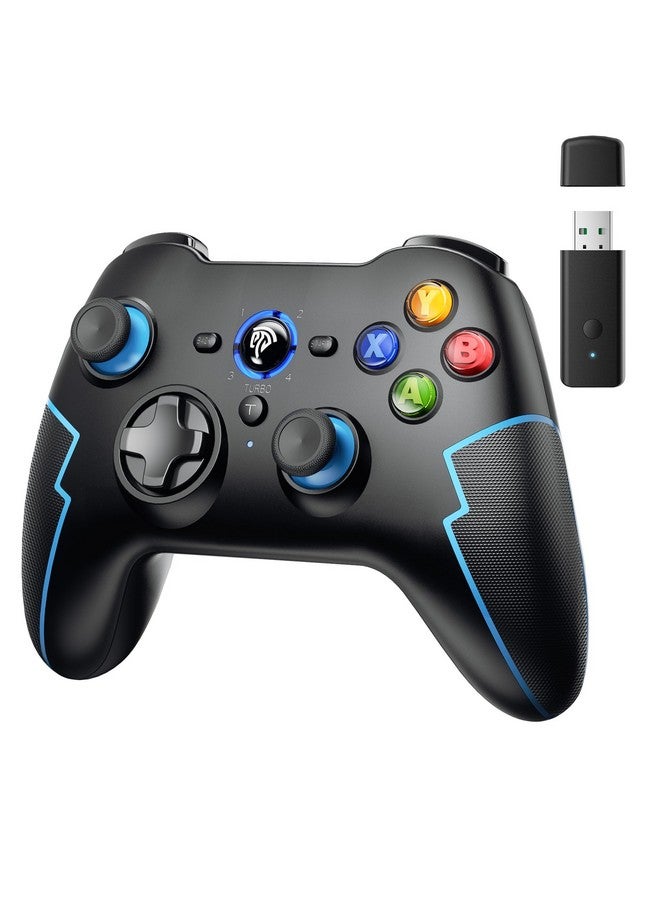 EasySMX 9013Pro Wireless Controller For Windows Pc/Ps3/Android Phone&Tablet&Tv Box/Iphone/Ipad/Switch/Stesm Deck/Tesla, Bluetooth Controller Gamepad With Hall Effect Triggers Comfort For Big Hand  - Image 1