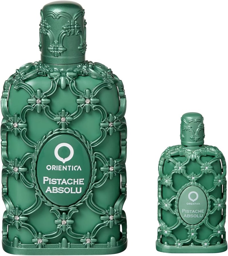 ORIENTICA Luxury Collection Pistache Absolu Eau De Parfum Gift Set - 2 Pc (30ml Spray + 7.5ml Splash) - Image 2