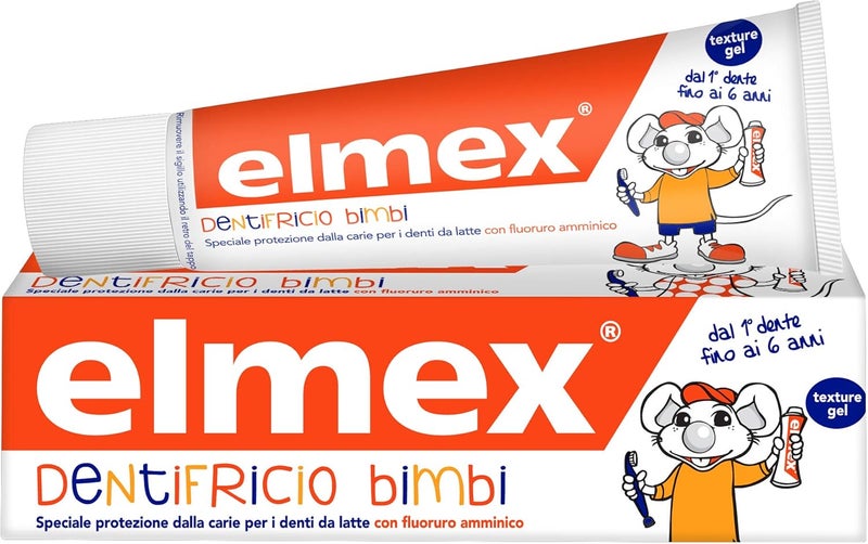 Elmex Baby Toothpaste 06 Years With Reduced Concentration of Amine Fluoride To Protect Childrens Teeth Anticaria 0 Dyes 50 ml - Image 4