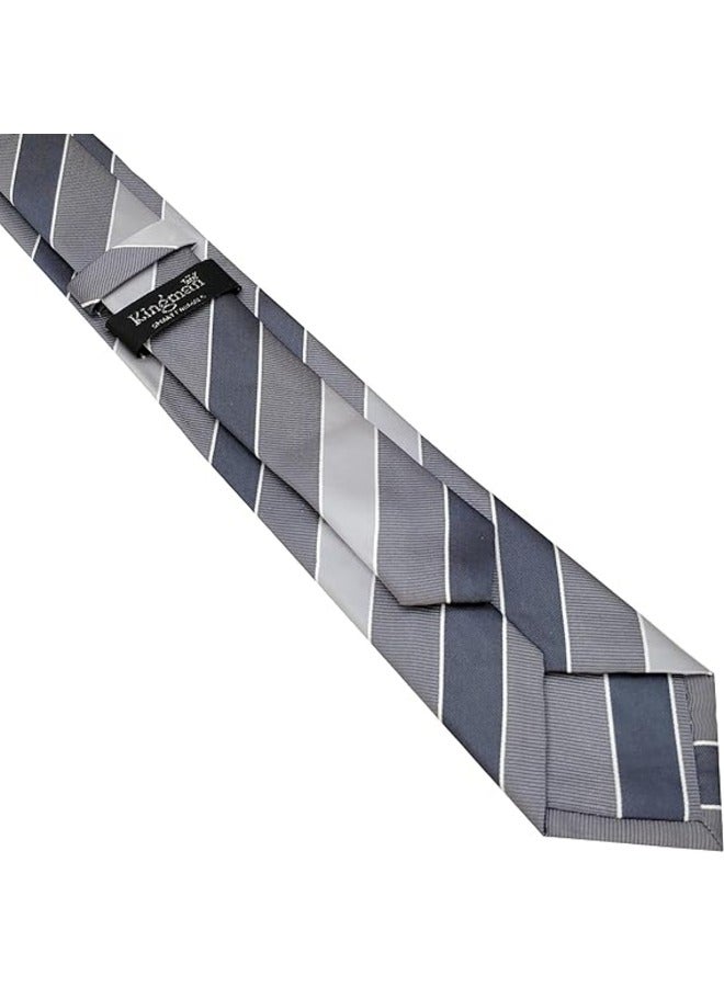 كينج مان ربطة عنق رسمية للرجال - ربطة عنق رجالي - ربطات عنق للقميص والبدلة - نمط ضيق - Image 4