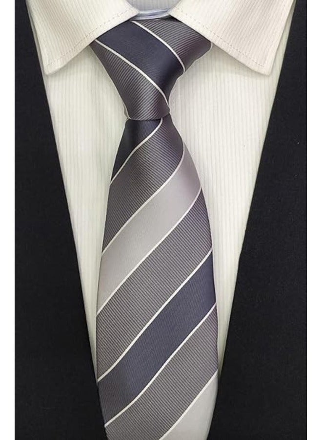 كينج مان ربطة عنق رسمية للرجال - ربطة عنق رجالي - ربطات عنق للقميص والبدلة - نمط ضيق - Image 2