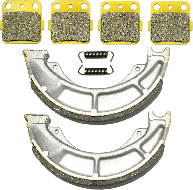 Master Chen Front and Rear Brake Pads and Shoes for Suzuki LT-Z250 Quadsport 250 (2004-2009) - Image 1