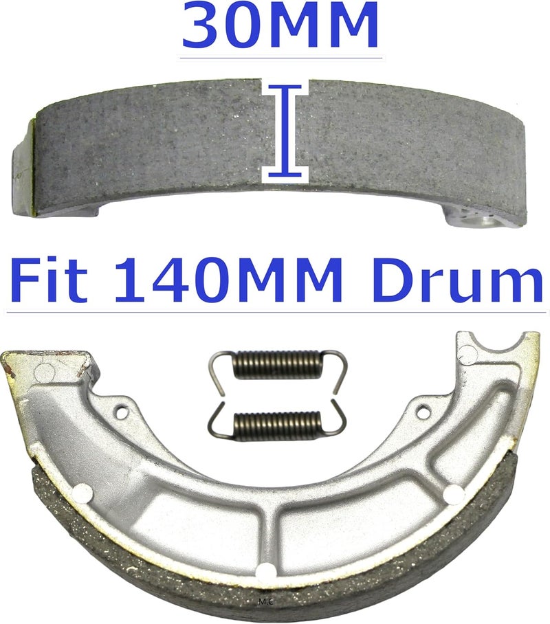 Master Chen Front and Rear Brake Pads and Shoes for Suzuki LT-Z250 Quadsport 250 (2004-2009) - Image 3