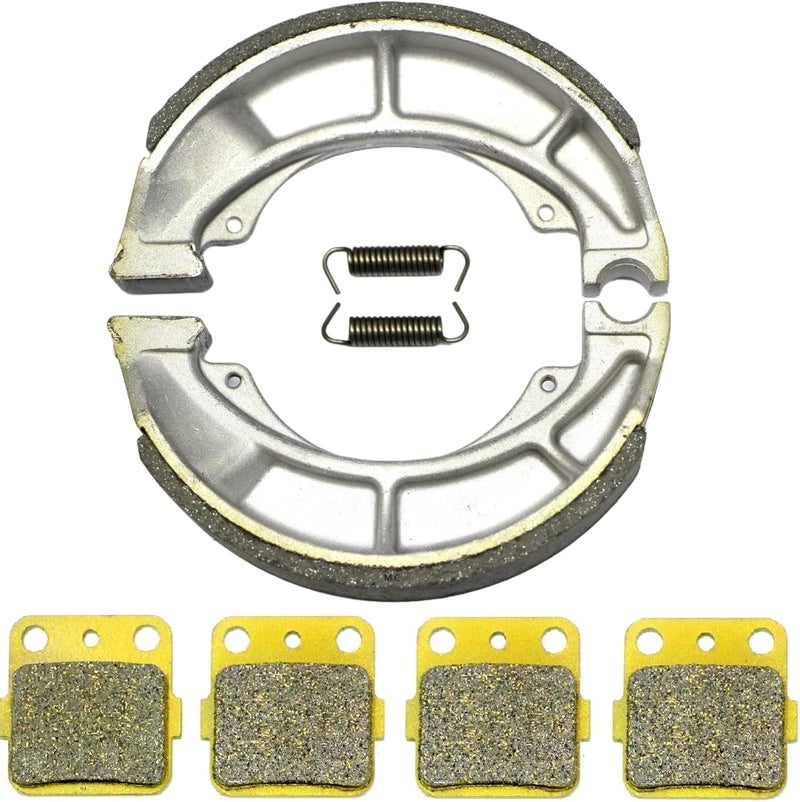 Master Chen Front and Rear Brake Pads and Shoes for Suzuki LT-Z250 Quadsport 250 (2004-2009) - Image 2