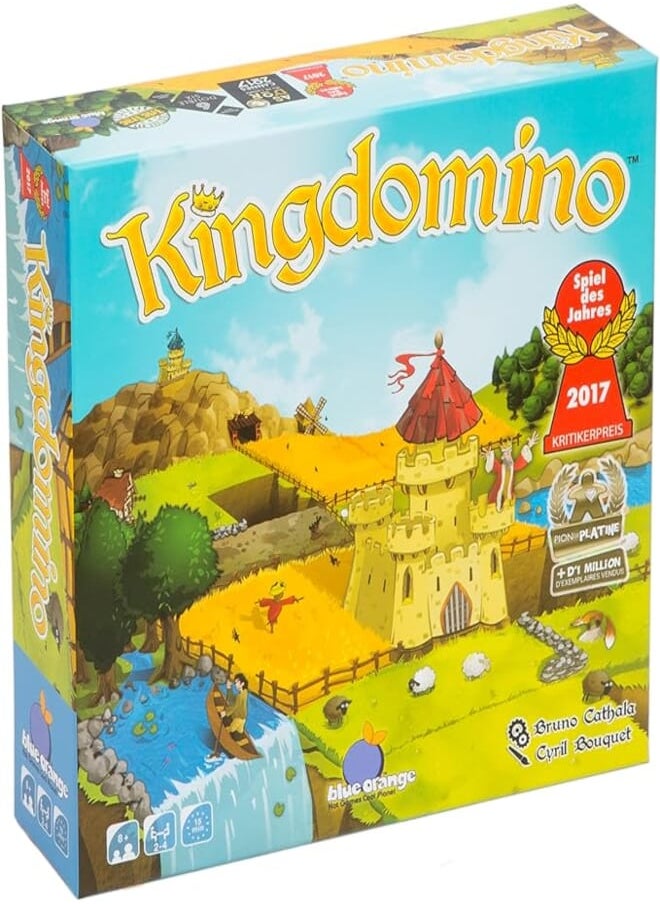 blue orange Kingdomino 