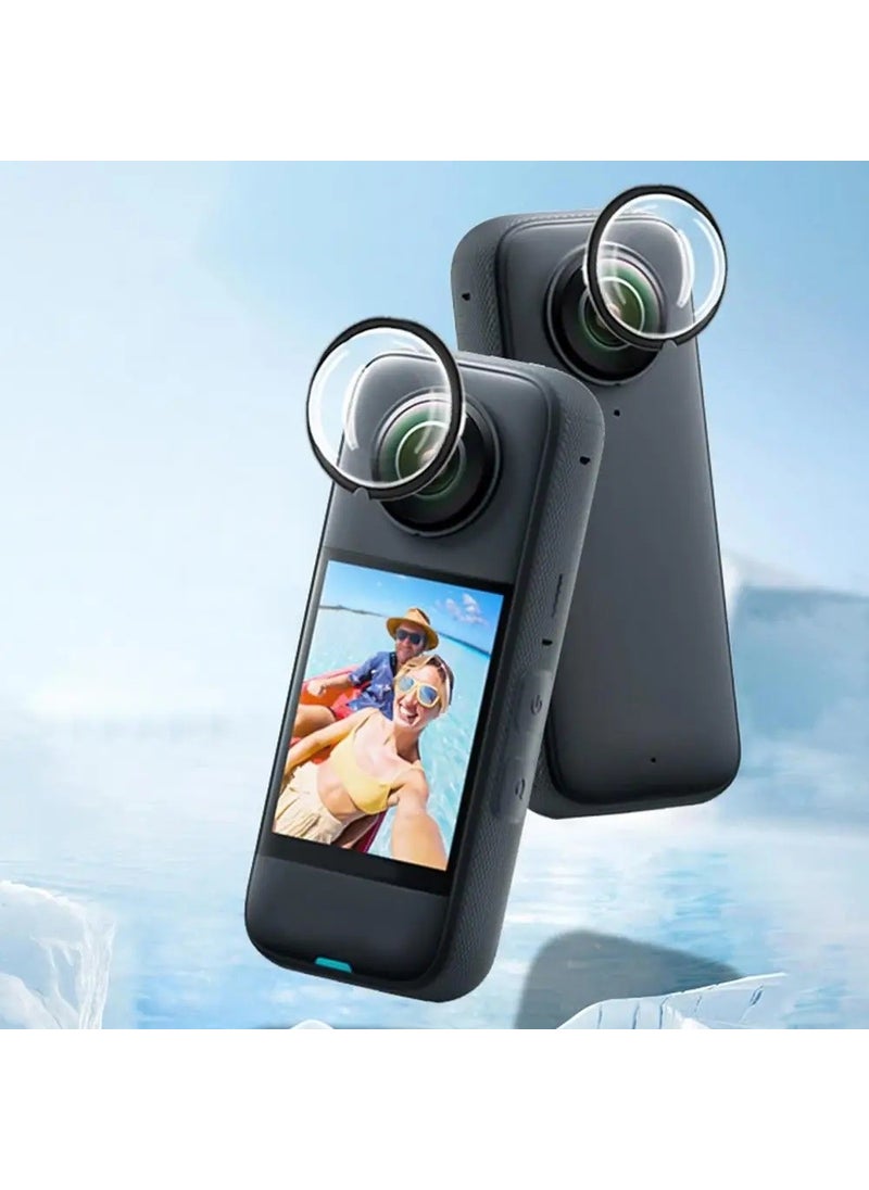 Zoli INSTA360 One X3 Compatible Protective Lens Cover, INSTA360 Housing Protective Lens  - Image 1