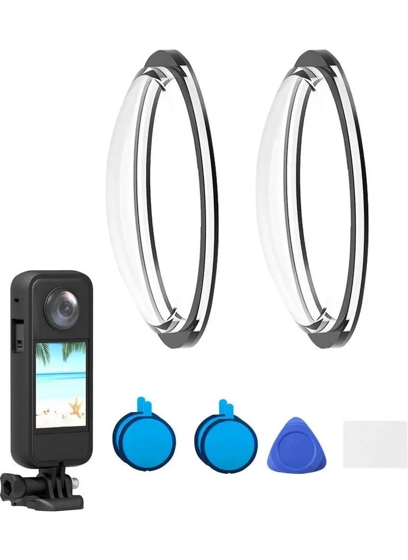 Zoli INSTA360 One X3 Compatible Protective Lens Cover, INSTA360 Housing Protective Lens  - Image 3