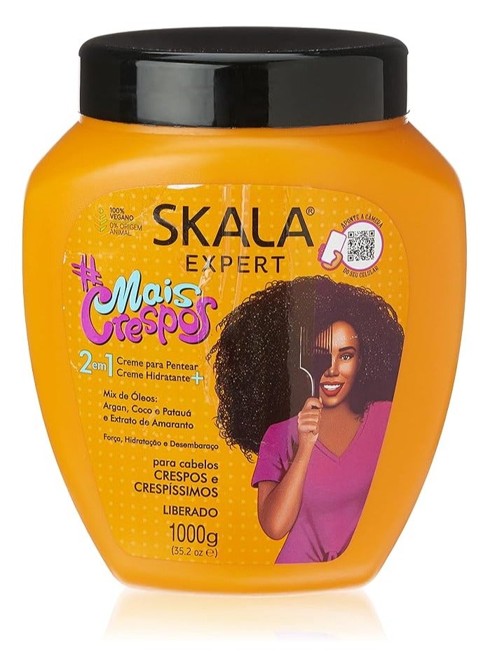 سكالا SKALA إكسبيرت ميس كريسبس علاج الشعر البرازيلي المجعد والأفريقي 1000 جرام - Image 1