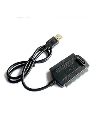 Three-use Easy Drive Line USB To IDE/SATA USB To Parallel Port/serial Port 3.5 Inch Hard Disk Drive Data Line-Color:Black Line-Length:0.6 - pzsku/Z436FAAED99D3DC090235Z/45/1746206905/71efc1a9-09b3-43a1-b6ae-407d826d25a4