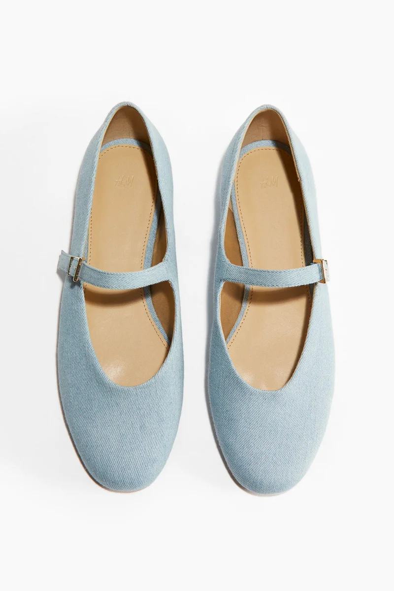 H&M Mary Jane ballet pumps