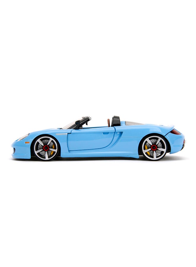 JADA Pink Slips 1:24 - 2005 Porsche Carrera GT, Die-Cast Car with Base, Toys for Kids and Adults - Image 4