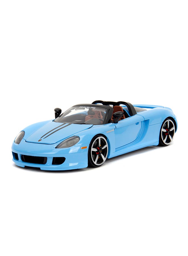 JADA Pink Slips 1:24 - 2005 Porsche Carrera GT, Die-Cast Car with Base, Toys for Kids and Adults - Image 3
