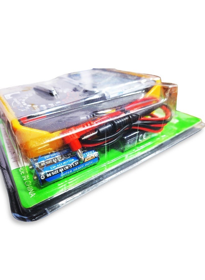 High Precision Analog Multimeter YX-3600TREB , AC/DC Voltage & Current Tester, Resistance Measurement, hFE Transistor Test, Diode & Continuity Check, Mirror Scale Display, Built in Buzzer, Fuse Protection , Includes Test Leads & Holster - Image 2