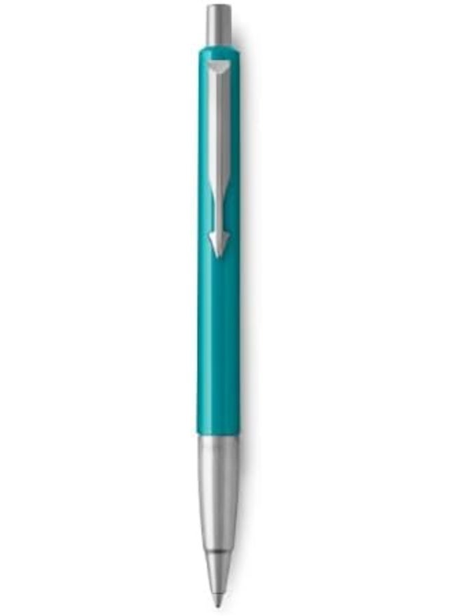 Parker Vector turquoise  Fountain Pen and Ballpoint Pen Set with Notebook, 2 Ink Cartridges and 2 Ballpoint Refills - Image 3