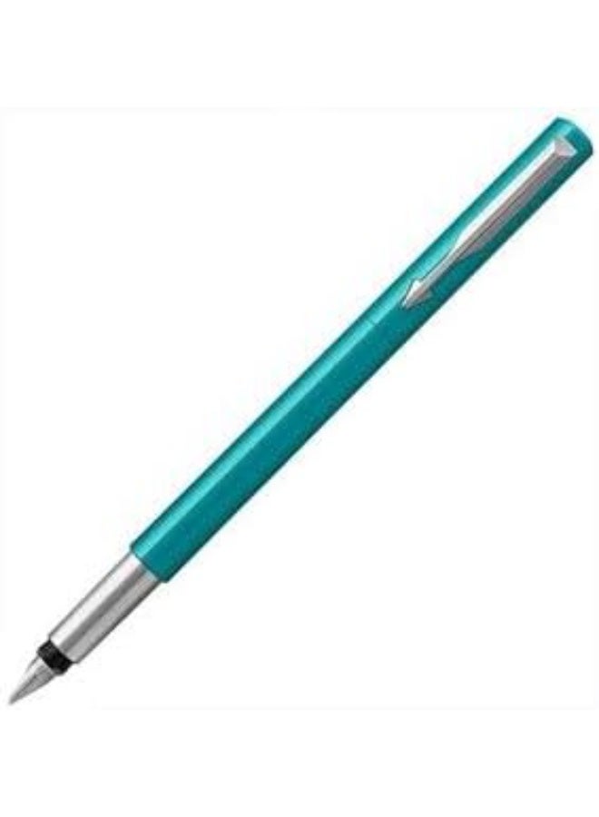 Parker Vector turquoise  Fountain Pen and Ballpoint Pen Set with Notebook, 2 Ink Cartridges and 2 Ballpoint Refills - Image 2