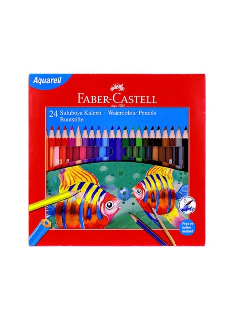 Faber Castell 24 Watercolours Pencils