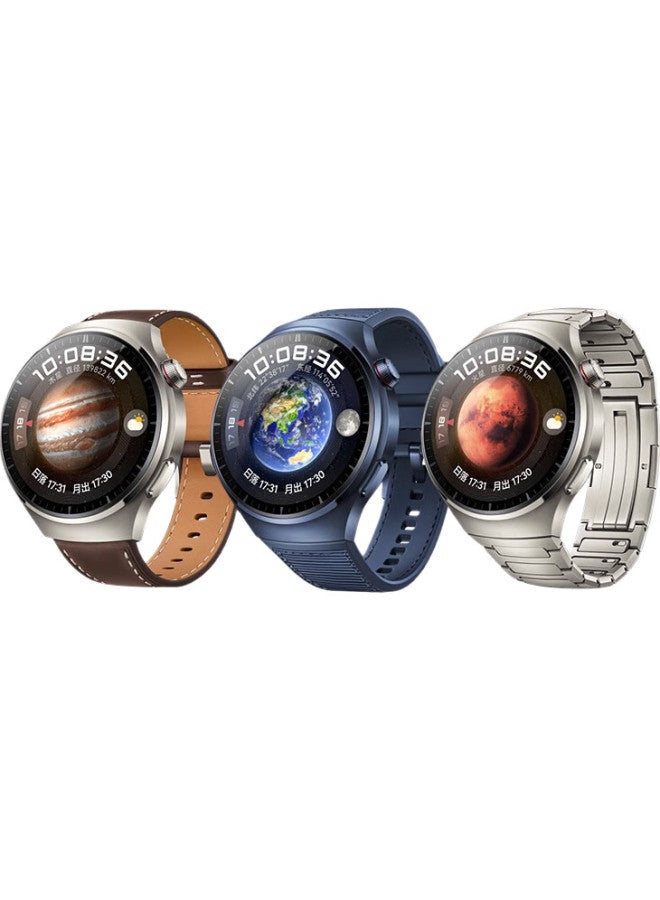 KMaxAI Protective Film And Case For Huawei Watch 4 Pro, All-In Full Coverage, Watch Face Screen Protector & Protective Cover, Anti-Fingerprint Hard Case + Curved Tempered Glass Film, Transparent - Image 3