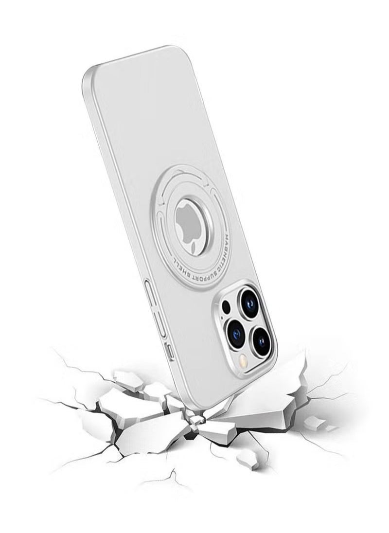 X-level iPhone 14 Pro MagSafe Case Cover Protector Protection With Magnetic Wireless Charging Back Invisible Ring Stand Mobile Phone Holder Kickstand Cell Anti-scratch Anti-drop Shockproof Cover Accessory  - Image 3