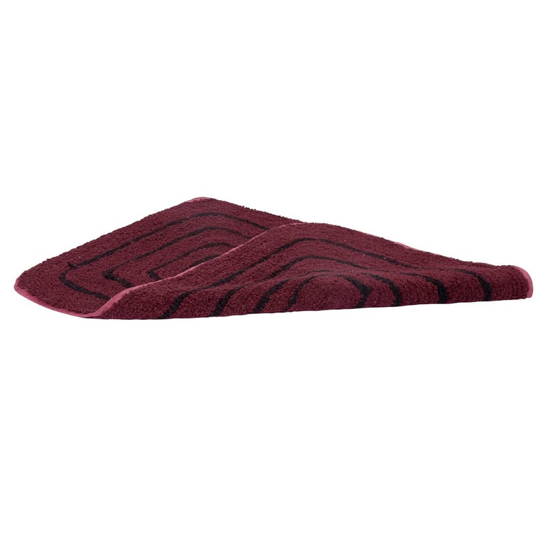 Black gold The Finer Touch Black gold The Finer Touch 2 Piece Black Line Cotton Stain and Fade Resistant Heavy Duty Entrance Rug Shoes Scraper Indoor Outdoor Mat - Image 5