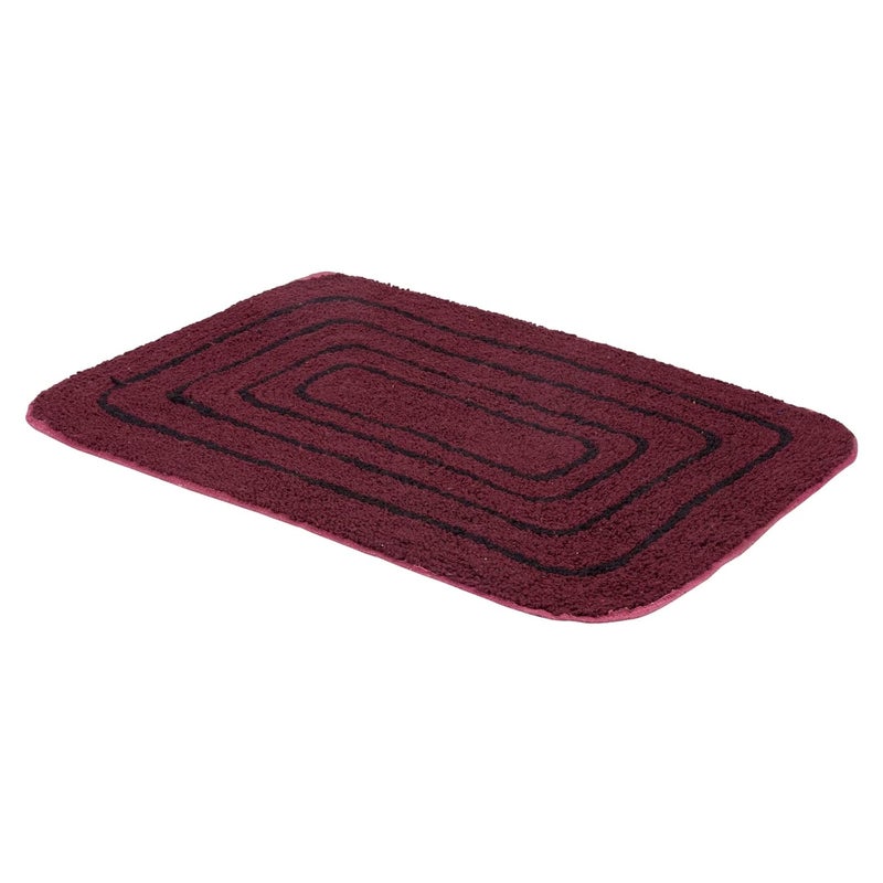 Black gold The Finer Touch Black gold The Finer Touch 2 Piece Black Line Cotton Stain and Fade Resistant Heavy Duty Entrance Rug Shoes Scraper Indoor Outdoor Mat - Image 4