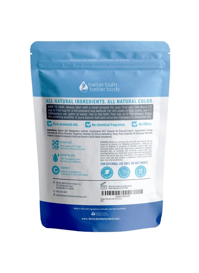 Better Bath Better Body Sleepy Time 32 Ounces Epsom Salt With Essential Oils  - Image 2