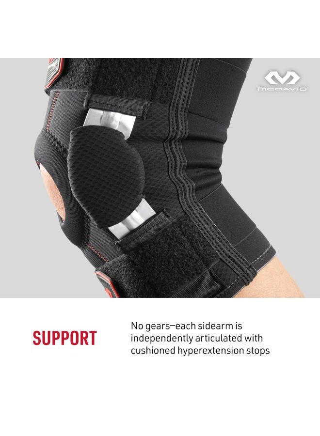 McDavid 422 Knee Brace with Dual Disk Hinges Level 3 Maximum Support LARGE - Image 5