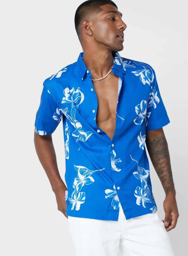 Superdry Vintage Hawaiiand Regular Fit Shirt