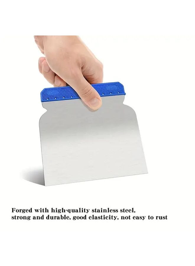 4pcs Putty Knife Set 42 67 86 103mm Acid Resistant Metal Spatulas for Wallpaper Vinyl Application - Image 4