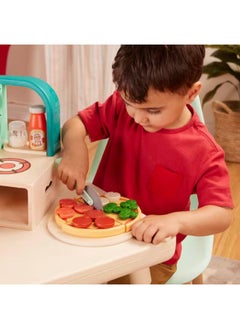 B. Toys Mini Chef - Pizza-n-Pasta Playset Play Food Set  - Image 5
