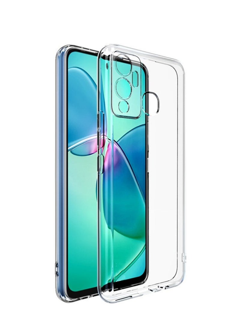 Techie غطاء شفاف مضاد للصدمات من TPU ناعم للغاية لجهاز Infinix Hot 12 Play - Image 1