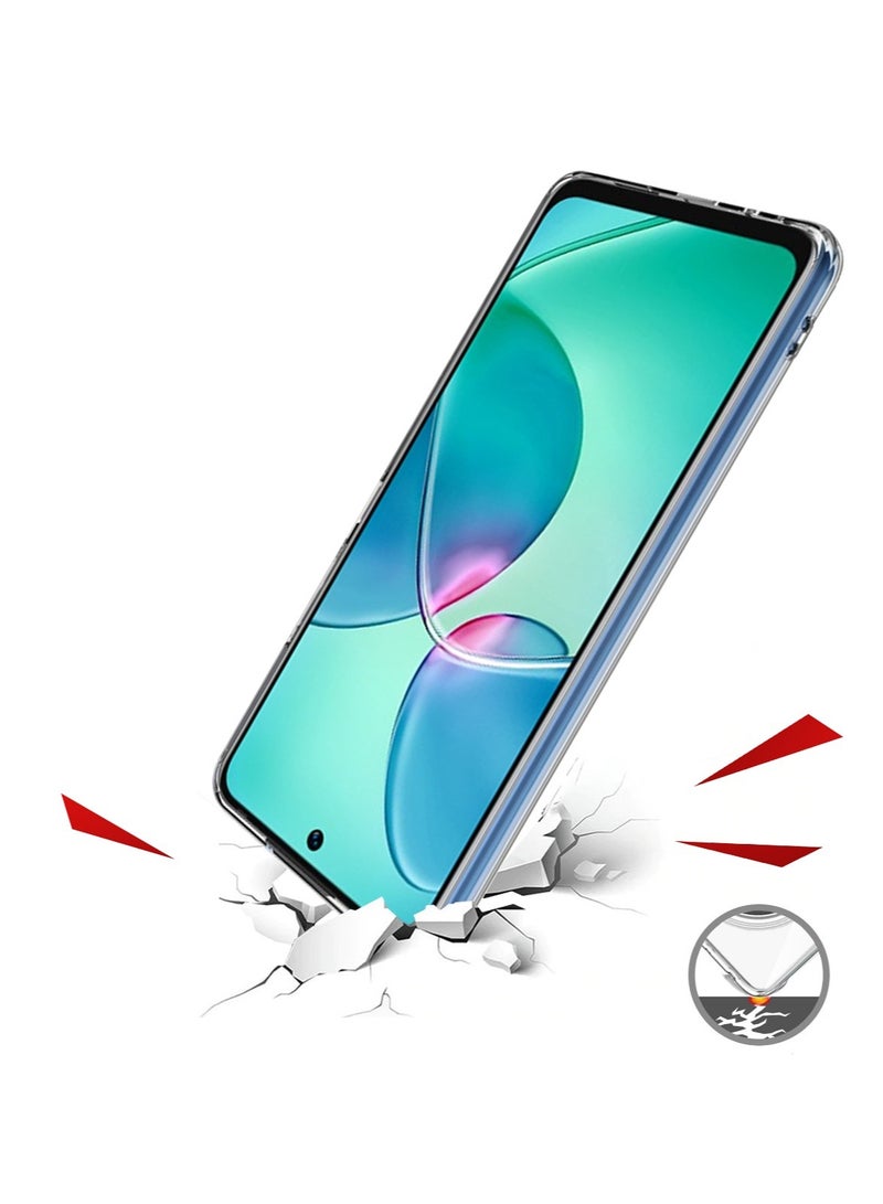 Techie غطاء شفاف مضاد للصدمات من TPU ناعم للغاية لجهاز Infinix Hot 12 Play - Image 4