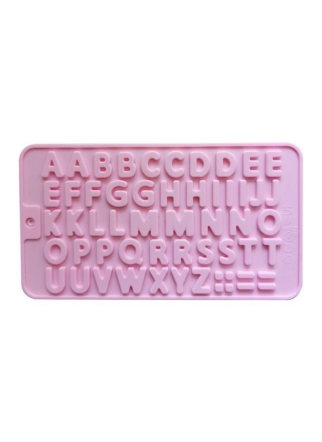 asmat 26 Cavities Chocolate Letter Silicone Mold Alphabet Baking Mold Abc Resin Mold Cake Pan Mold for Biscuit Ice Cube Tray  - Image 1