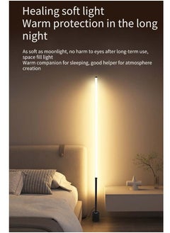ARNOTEC 140cm simple LED eye protection lamp floor lamp living room bedroom vertical bedside lamp corner lamp 3 color dimmable remote control atmosphere lamp  - Image 3