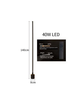 ARNOTEC 140cm simple LED eye protection lamp floor lamp living room bedroom vertical bedside lamp corner lamp 3 color dimmable remote control atmosphere lamp  - Image 4