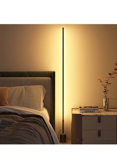 ARNOTEC 140cm simple LED eye protection lamp floor lamp living room bedroom vertical bedside lamp corner lamp 3 color dimmable remote control atmosphere lamp  - Image 2