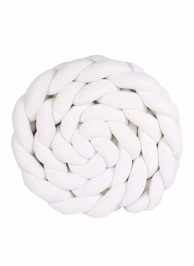 Y&D Twist Weaving 3 Strands Of Woven Strips Knotted Baby Anti-Collision Bed Surround  - Image 3