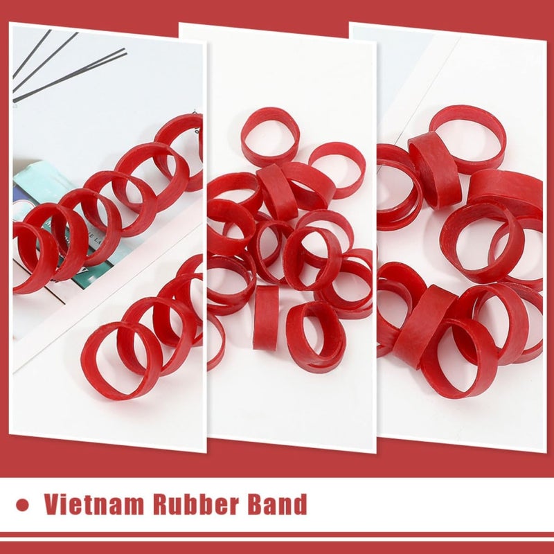 LALAFINA Widened Rubber Retainers Ski Brake Bands High Elasticity Rubber Rings 60mm X 10mm X 1.5mm 170pcs for Snowboard Binding Straps Winter Sports Accessories - Image 5