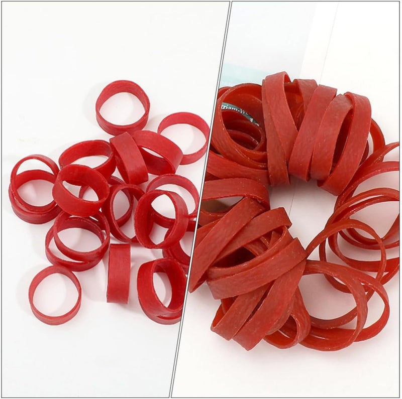 LALAFINA Widened Rubber Retainers Ski Brake Bands High Elasticity Rubber Rings 60mm X 10mm X 1.5mm 170pcs for Snowboard Binding Straps Winter Sports Accessories - Image 3