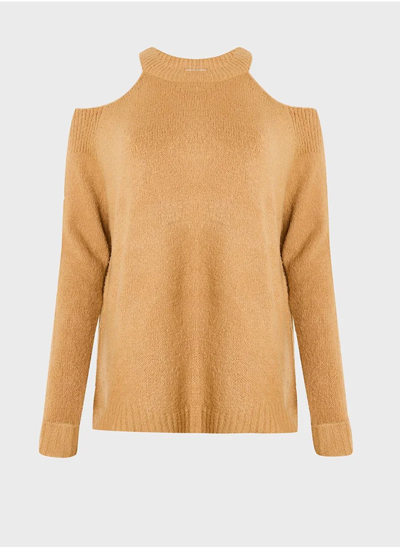 ايلا بلس Cold Shoulder Sweater
