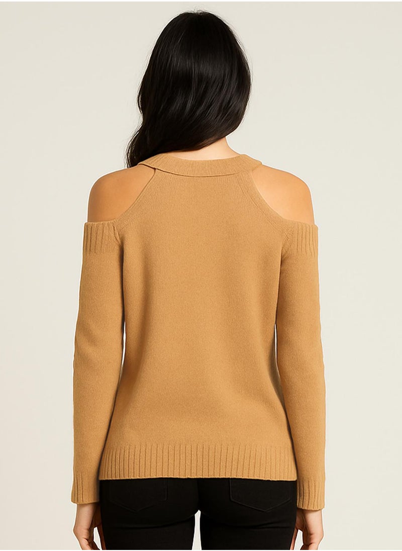 ايلا بلس Cold Shoulder Sweater  - Image 5