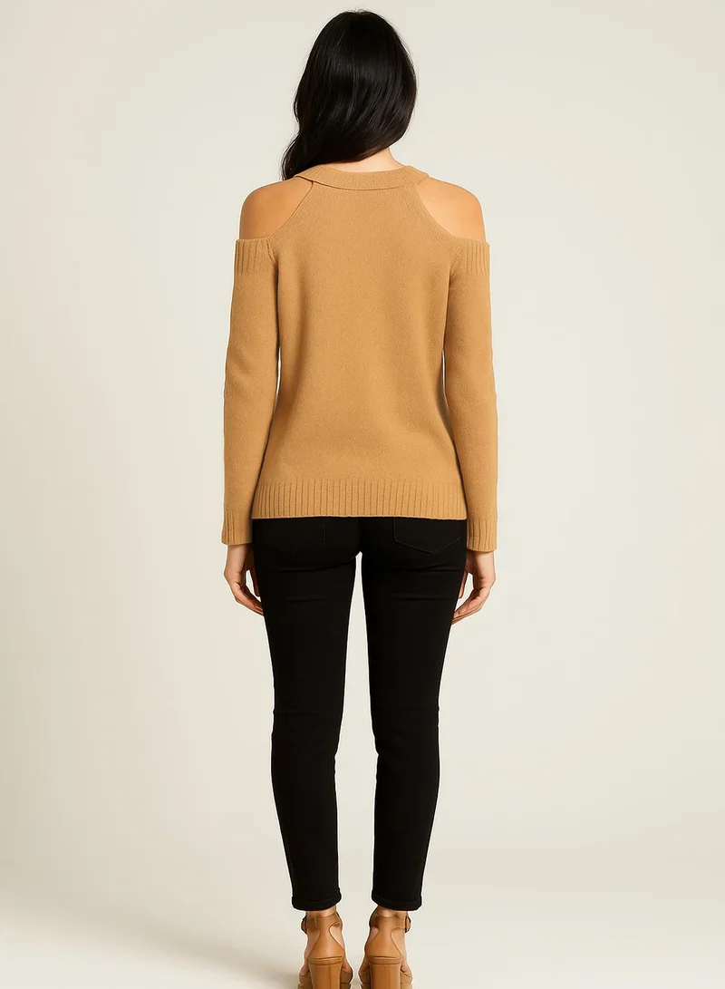 ايلا بلس Cold Shoulder Sweater