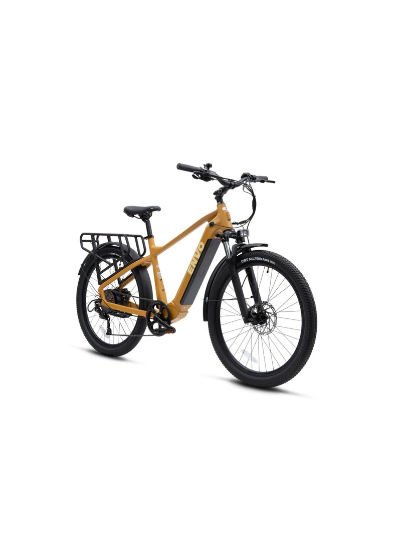 ENVO Electric Bicycle - D50 Large Mustard - Image 4
