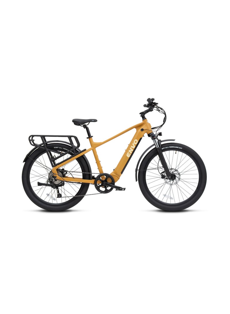 ENVO Electric Bicycle - D50 Large Mustard - Image 1