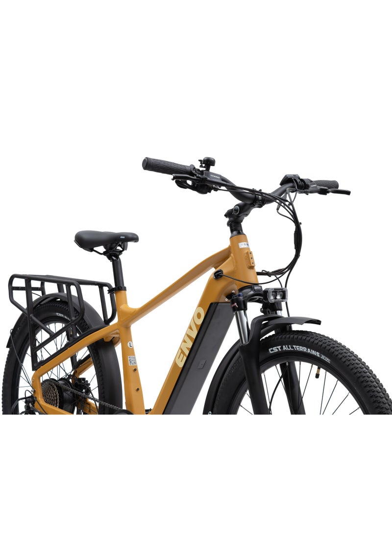 ENVO Electric Bicycle - D50 Large Mustard - Image 2