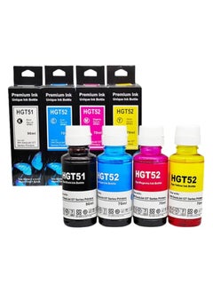Terabyte GT 5810,GT 5820, 5821, 5822, 310,315,316,319,410,415,416,419 720,750,790 GT51 GT52 InkCompatible Ink Cartridges for HP DeskJet GT 5810,GT 5820, 5821, 5822, 310,315,316,319,410,415,416,419 720,750,790 Printers (4-Packs)  - Image 1