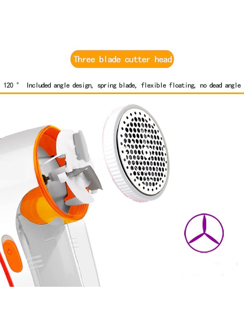 C DEVICE C DEVICE Electric lint Roller for Clothes lint Shaver for Woolen Clothes lint Roller for Blankets lint Roller Fabric Shaver for Woolen Clothes Blanket Jackets Stainless Steel Blades Bedding Clothes  - Image 4