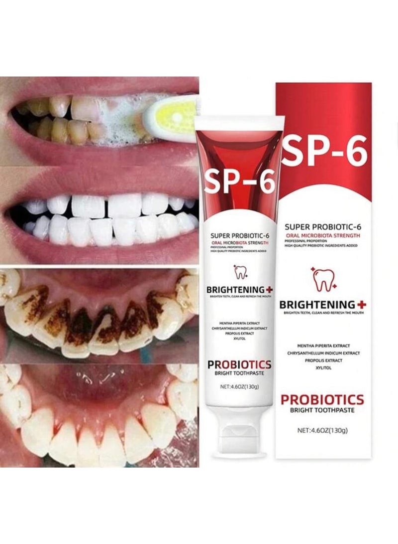 Probiotics SP-6 Probiotic Toothpaste, Effective Teeth Whitening, Protect Enamel, Remove Stains - Image 5