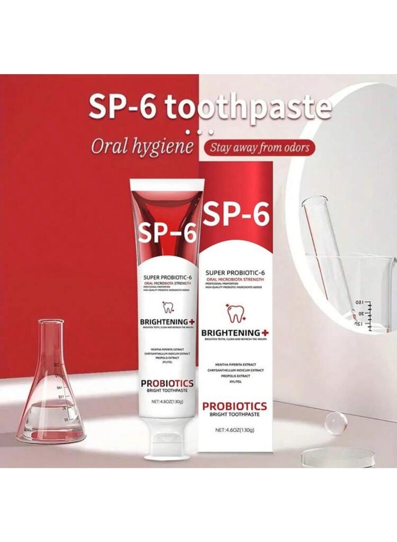 Probiotics SP-6 Probiotic Toothpaste, Effective Teeth Whitening, Protect Enamel, Remove Stains - Image 3